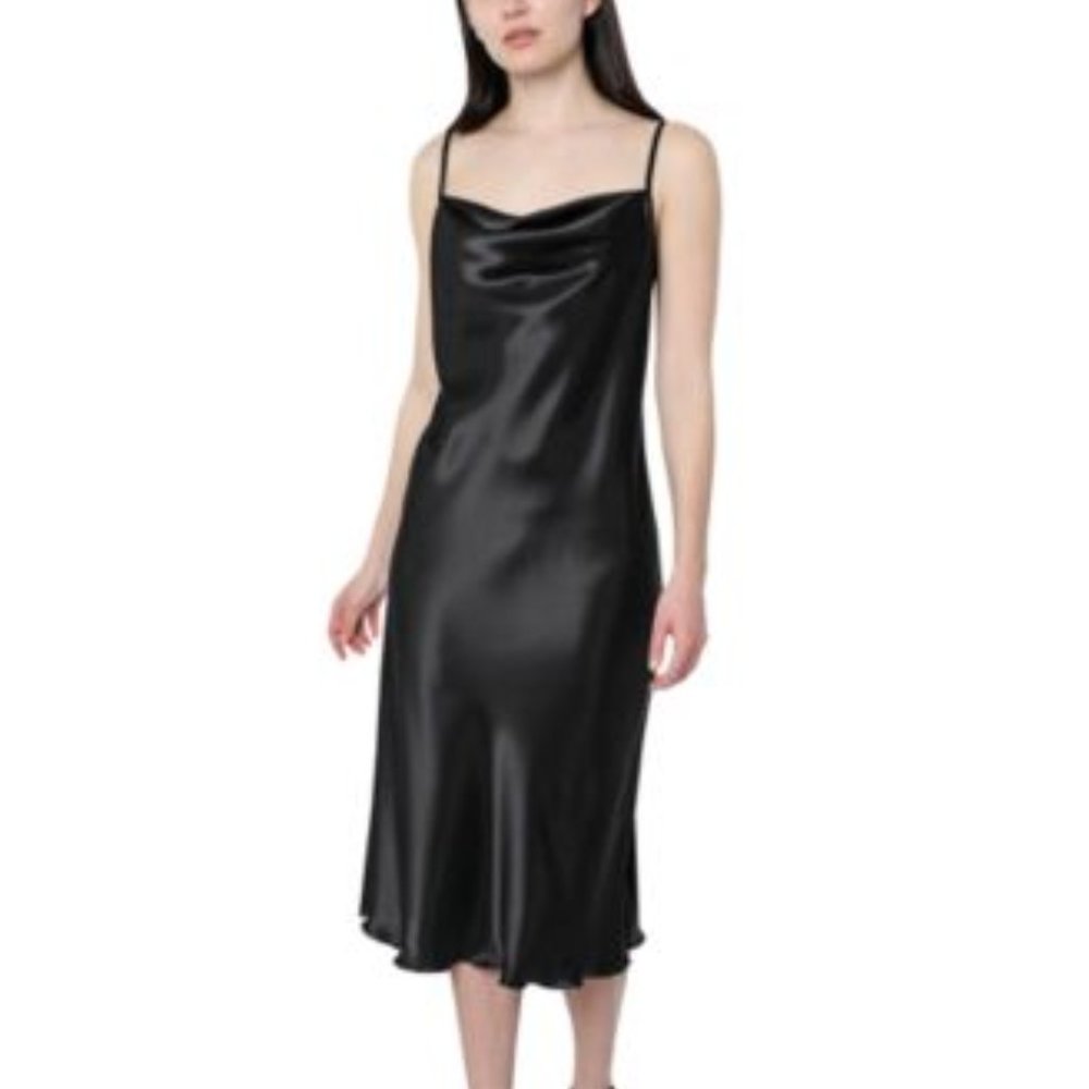 Bebe Satin Slip Dress